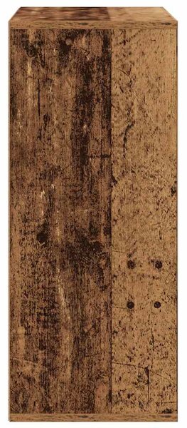 Könyvszekrény antik fa 60x30x71,5 cm szerelt fa