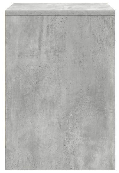 2 db betonszürke éjjeliszekrény fiókkal 40x34x50 cm