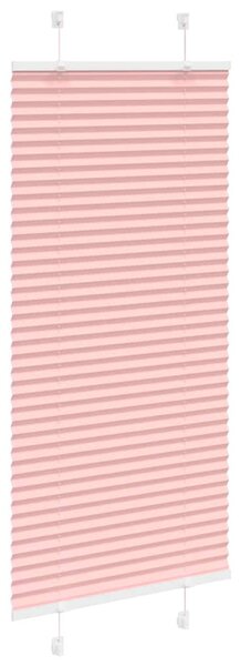 Pliszírozott redőny rózsaszín 55x150 cm szövetszélesség 54,4 cm