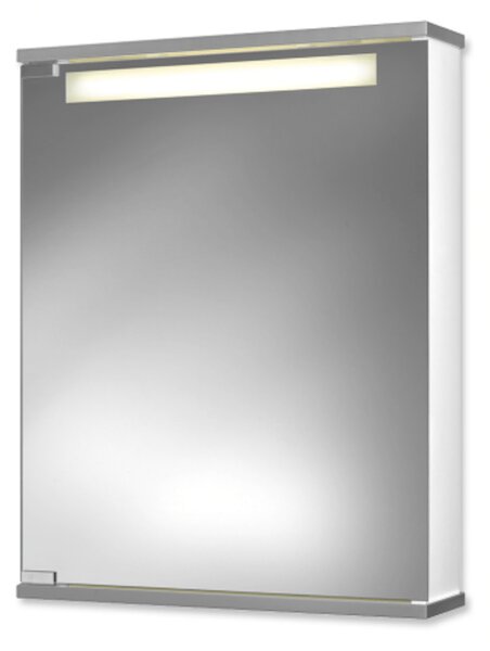 Tükrösszekrény világítással Jokey 50x65 cm MDF fehér CENTO50LS