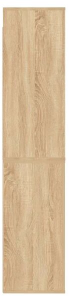 VIDAXL Sonoma Tölgy Fa Magasszekrény - 80x33x150cm
