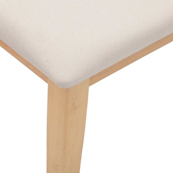 Tömörfa gumiból pad 90 cm
