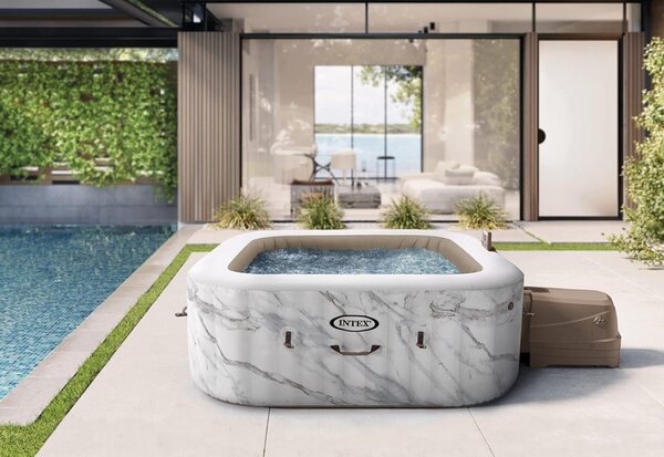 INTEX PureSPA Calacatta jacuzzi, 4 személyes, 175 x 71 [cm]