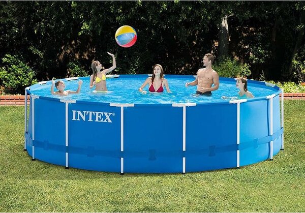 INTEX MetalPrism Set medence 457 x 122 [cm]