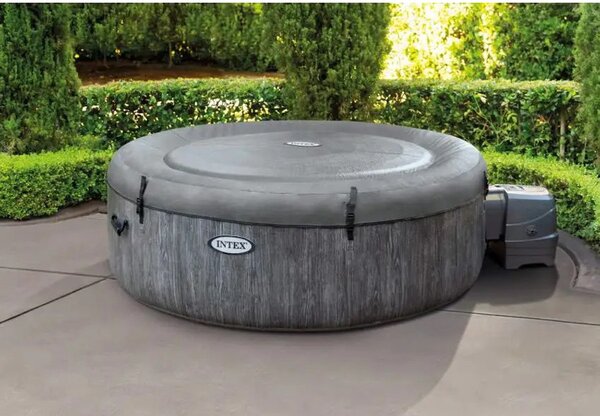 INTEX PureSPA Greywood Deluxe jacuzzi, 4 személyes 196 x 71 [cm]