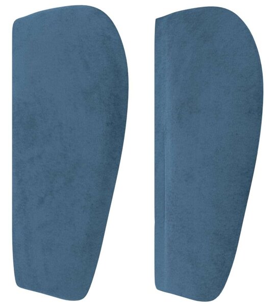 Bársony Fejtámla - Sötétkék - 203cm