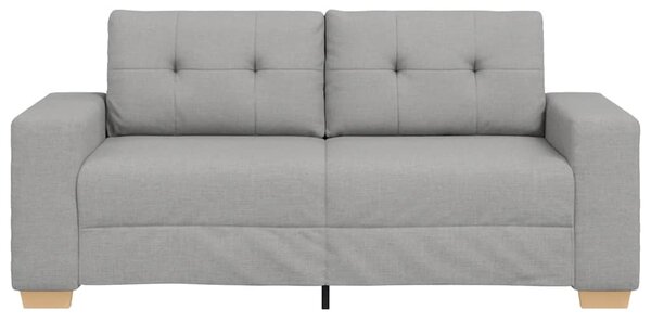 Felhőszürke szövet loveseat kanapé 180x77x82 cm