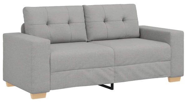 Felhőszürke szövet loveseat kanapé 180x77x82 cm