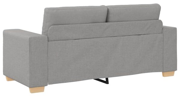 Felhőszürke szövet loveseat kanapé 180x77x82 cm