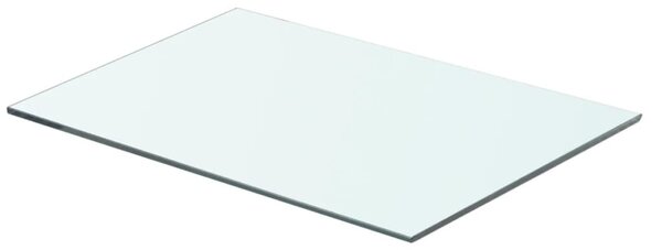 Átlátszó üvegpolc panel 50x30 cm