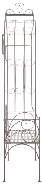 Barna antik vas kerti pad 122 cm