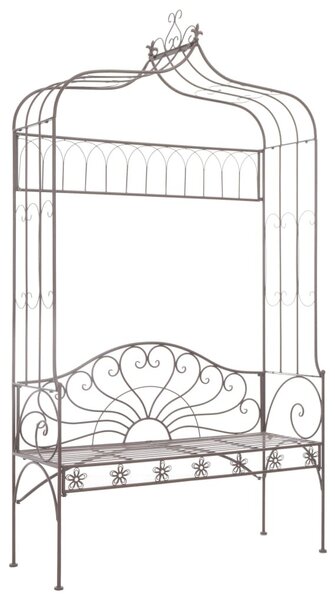 Barna antik vas kerti pad 122 cm