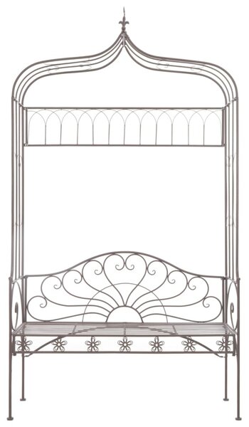 Barna antik vas kerti pad 122 cm