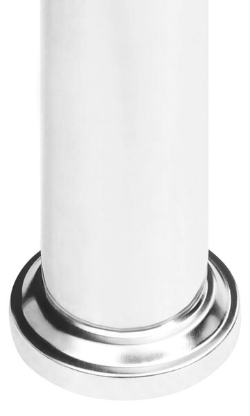Fekete edzett üveg kisasztal 45 x 50 x 45 cm
