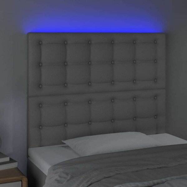 LED-es Fejtámla - Műbőr - 90x128cm