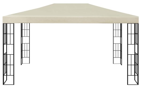 Krémszínű pavilon 3 x 4 m