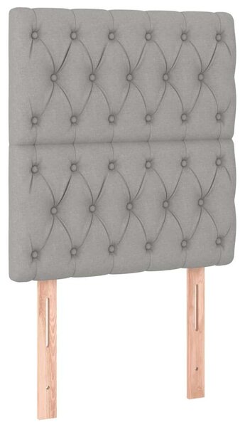 Modern Szövet Ágy Matraccal - 80x200 cm