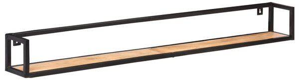 2 db tömör akácfa fali polc 160 cm
