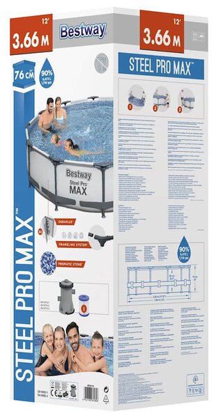 Bestway Steel Pro MAX medenceszett 366 x 76 cm