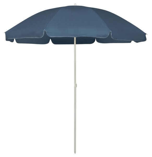 Kék strandnapernyő 240 cm
