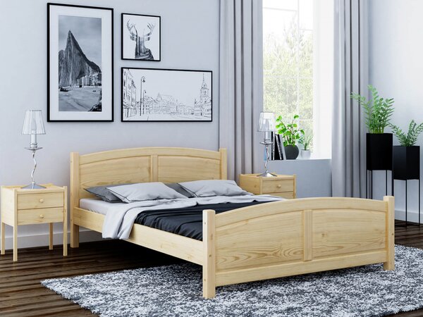 AMI bútorok Mela fenyő ágy 180x200 fenyő