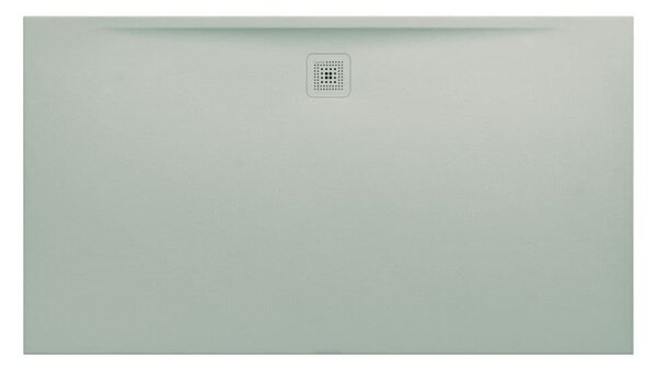 Zuhanytálca négyszögletes Laufen Laufen Pro 180x100 cm akrilát világosszürkében H2119560770001