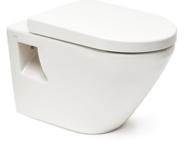 Vitra Integra falra szerelhető WC, ülőkével, hátsó lefolyóval 7063-003-6286