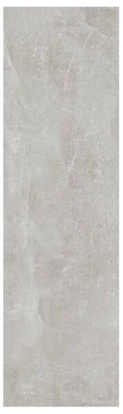 Betonszürke térelválasztó könyvszekrény 100 x 30 x 103 cm