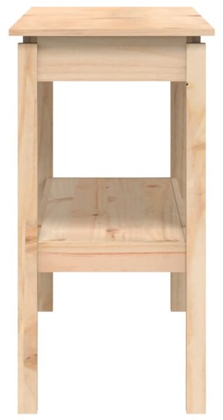 Tömör fenyőfa tálalóasztal 110 x 40 x 75 cm