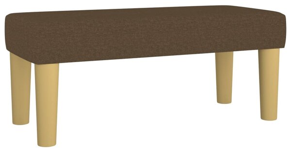 Barna szövet pad 70 x 30 x 30 cm