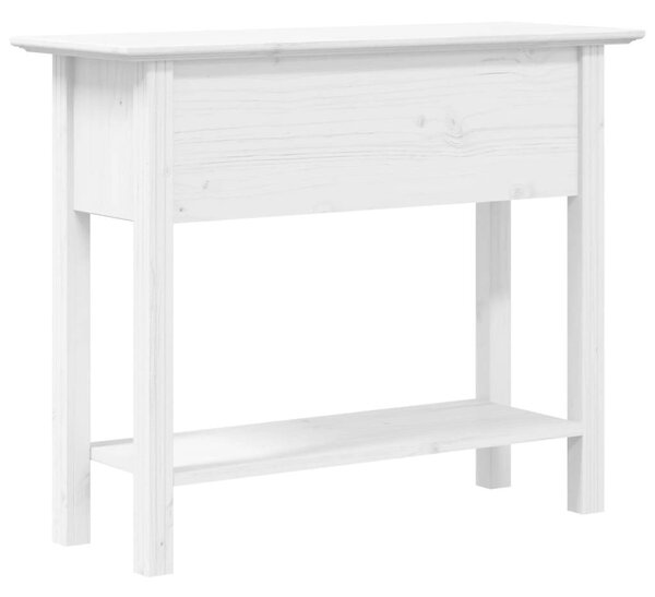 Bodo fehér tömör fenyőfa tálalóasztal 90x34,5x73 cm