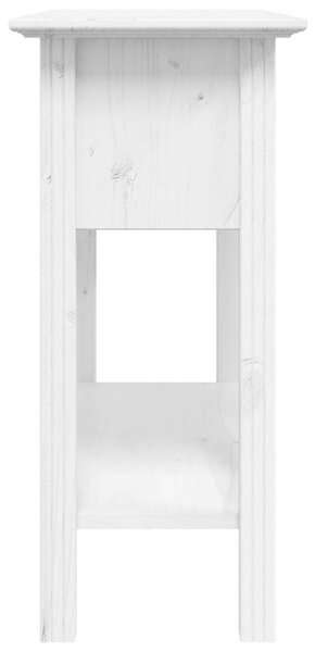 Bodo fehér tömör fenyőfa tálalóasztal 90x34,5x73 cm