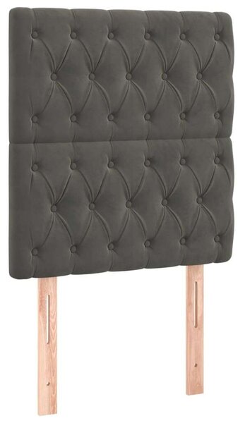 Bársony Ágy LED-del - 80x200 cm