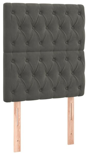 Bársony Ágy LED-del - 80x200 cm
