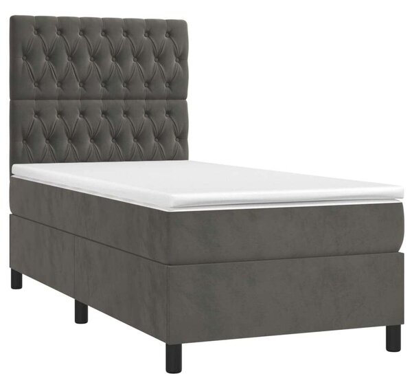 Bársony Ágy LED-del - 80x200 cm