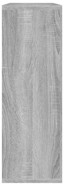 Szürke sonoma színű szerelt fa fali polc 104 x 20 x 58,5 cm