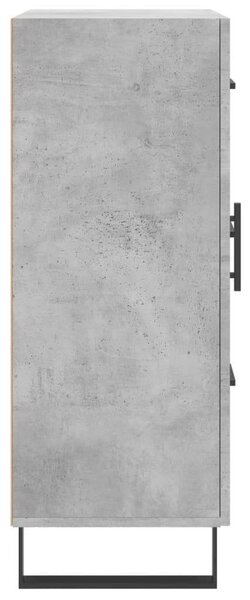 Modern Tálalószekrény - Betonszürke - 69,5x34x90 cm