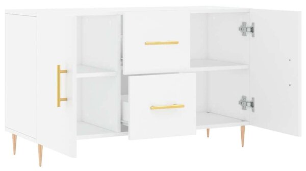 VidaXL Fehér Tálalóasztal - 100x36x60 cm