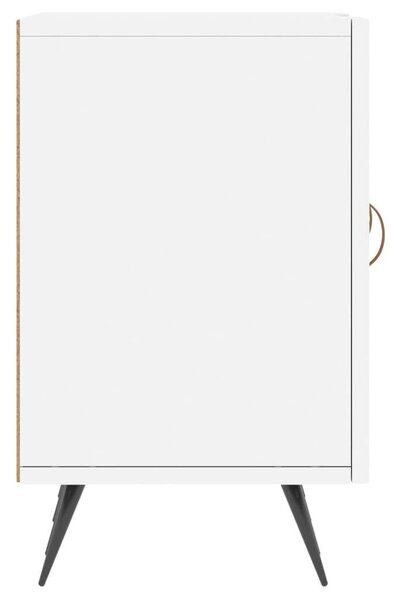 Modern TV-szekrény - Fehér - 150x30x50 cm