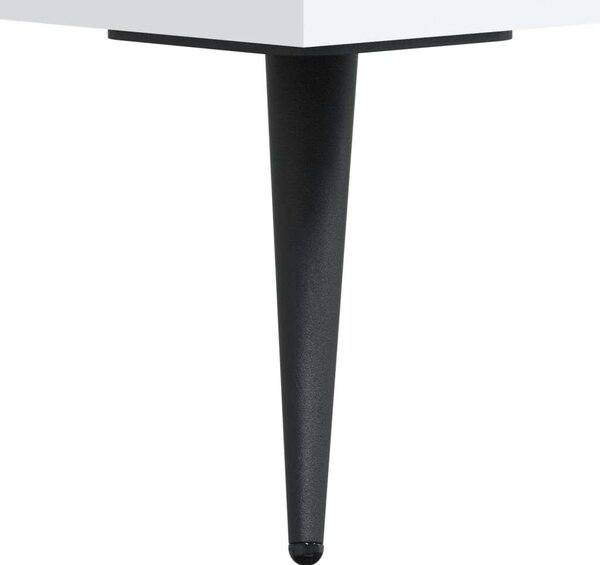 Modern TV-szekrény - Fehér - 150x30x50 cm