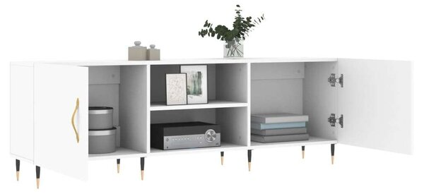 Modern TV-Szekrény - Fehér - 150x30x50 cm
