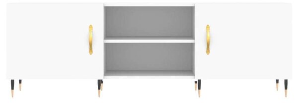 Modern TV-Szekrény - Fehér - 150x30x50 cm