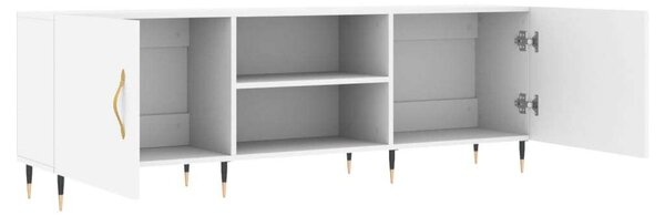 Modern TV-Szekrény - Fehér - 150x30x50 cm