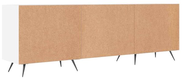 Modern TV-szekrény - Fehér - 150x30x50 cm