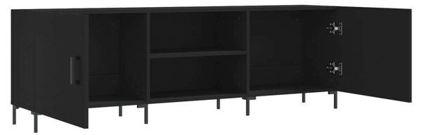 Modern TV-szekrény - 150x30x50 cm - Fekete