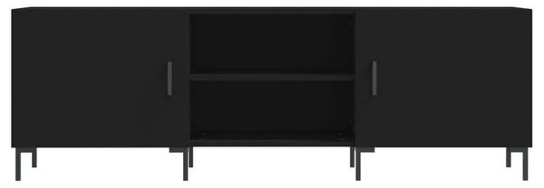 Modern TV-szekrény - 150x30x50 cm - Fekete