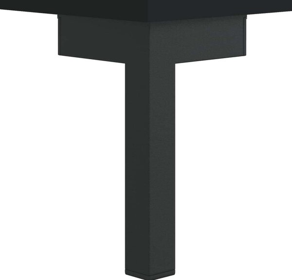 Modern TV-szekrény - 150x30x50 cm - Fekete