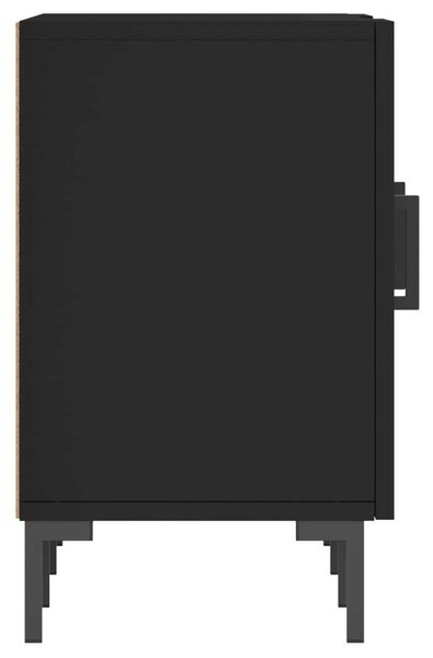 Modern TV-szekrény - 150x30x50 cm - Fekete