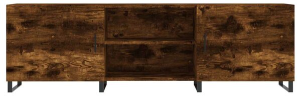 VidaXL füstös tölgyszínű szerelt fa TV-szekrény 150x30x44,5 cm