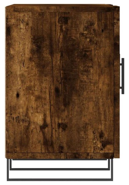 VidaXL füstös tölgyszínű szerelt fa TV-szekrény 150x30x44,5 cm